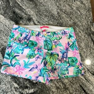 Lilly Pulitzer Callahan Short 8 Mermaid in the shade
